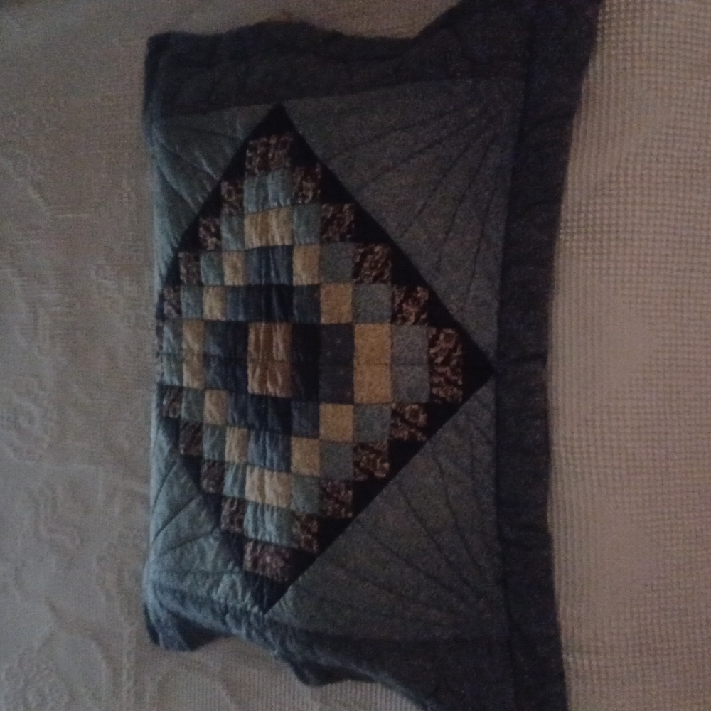 Pair of Handmade pillow shams, standard size